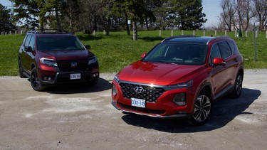 Honda Passport vs Hyundai Santa Fe