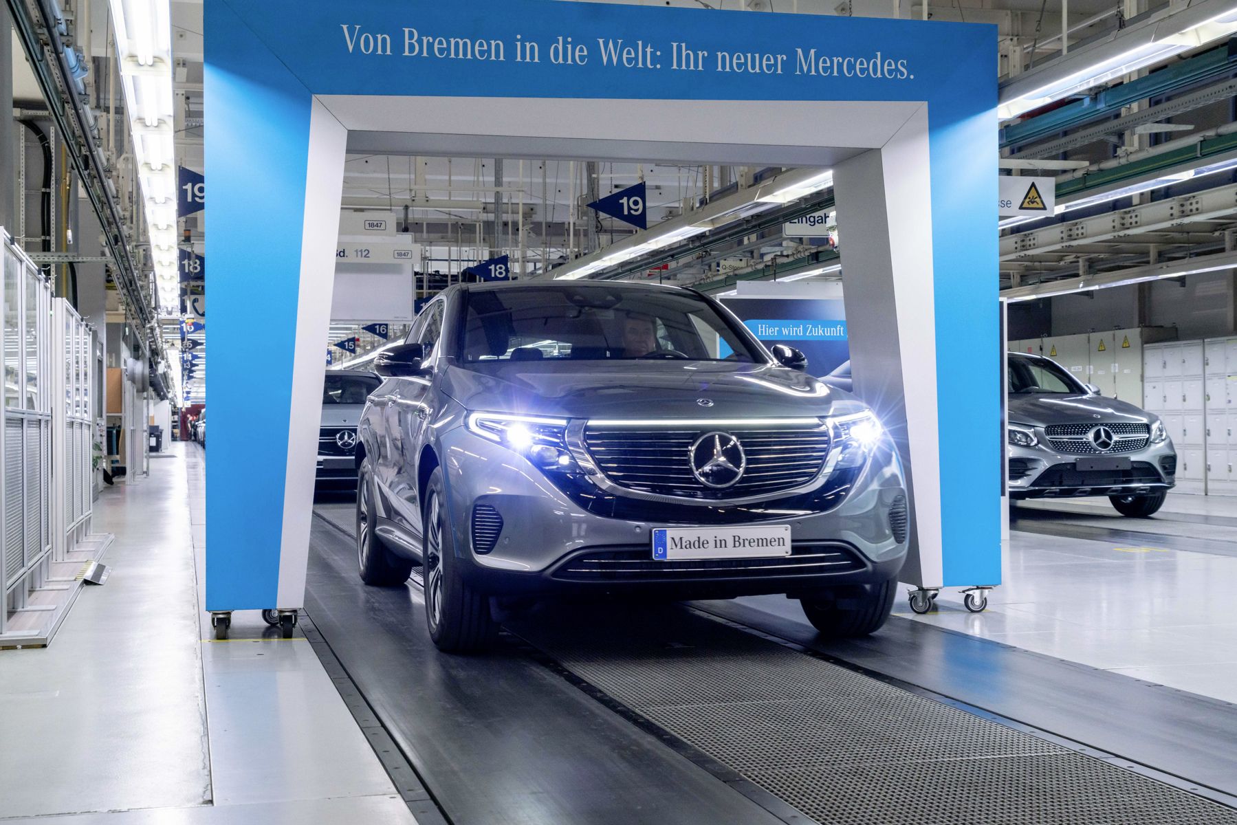 Brand new electric SUV for women: Mercedes-Benz EQC - Women's