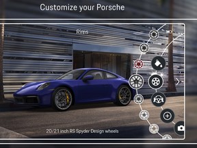 Porsche AR Visualizer app - 2