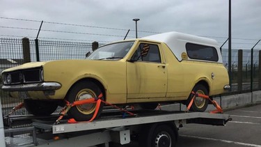 Ute returned to owner after customs realizes it’s not for smuggling but just weird