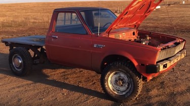 Youtuber fits vintage Dodge pickup with 212-cc lawnmower engine