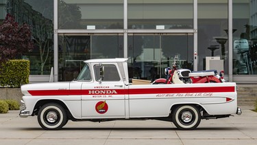 American Honda 60th Anniversary Chevy Delivery Truck
