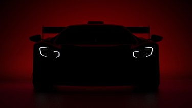 A teaser image of a new Ford GT trim