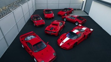 RM Sotheby’s will auction this family of seven pristine, rare and super expensive Ferraris - 1