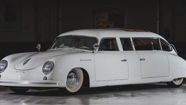 This 356 Porsche limousine is the ultimate Prom vehicle - 1