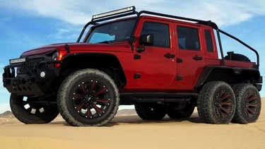 This Hellcat-powered Wrangler Rubicon 6x6 is the Jeepiest Jeep ever - 1