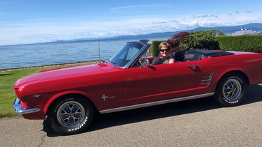 Lisa LaMothe says driving her restored dream car—which she first laid eyes on as a teenager—is more than just fun.