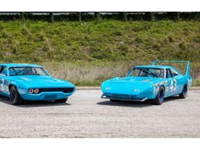 Richard Petty 1970 and 1971 Plymouth Superbird Road Runner