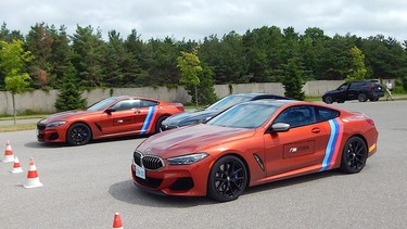 Drag racing BMW M850i coupes at M Fest? You bet.