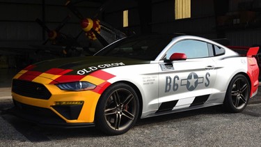 Ford and Roush donate a one-off Mustang GT inspired by ace WWII pilot’s fighter plane - 6