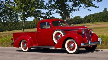 A 1937 Studebaker Coupe Express from the Rier Collection.