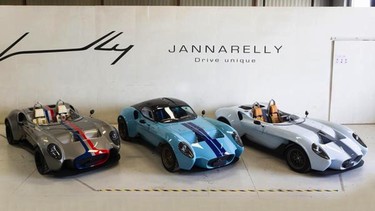 The lightweight Jannarelly Design-1 roadster to debut in UK