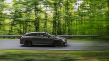The Mercedes-AMG CLA 45 Shooting Brake is as beautiful as it is not for Canada - 7