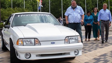 15 years after selling it to cover family medical bills, father gets prized Mustang back with free upgrades from Ford
