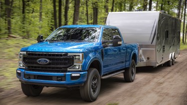 Ford F-Series, America’s best-selling truck for 42 years, is once again raising the bar for capability with its all-new 7.3-liter V8 gasoline engine. The 7.3-liter engine in Super Duty pickup cranks out best-in-class gas V8 output of 430 horsepower at 5,500 rpm and best-in-class torque of 475 ft.-lb. at 4,000 rpm.