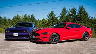 2019 Dodge Challenger R/T Scat Pack Widebody vs. 2019 Ford Mustang GT PP2