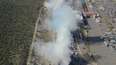 Guinness Burnout world record attempt