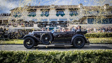 The Best of Show 2019 Pebble Beach Concours d’Elegance winner, a
1931 Bentley 8 Litre Gurney Nutting Sports Tourer owned by the Hon. Sir Michael Kadoorie of Hong Kong