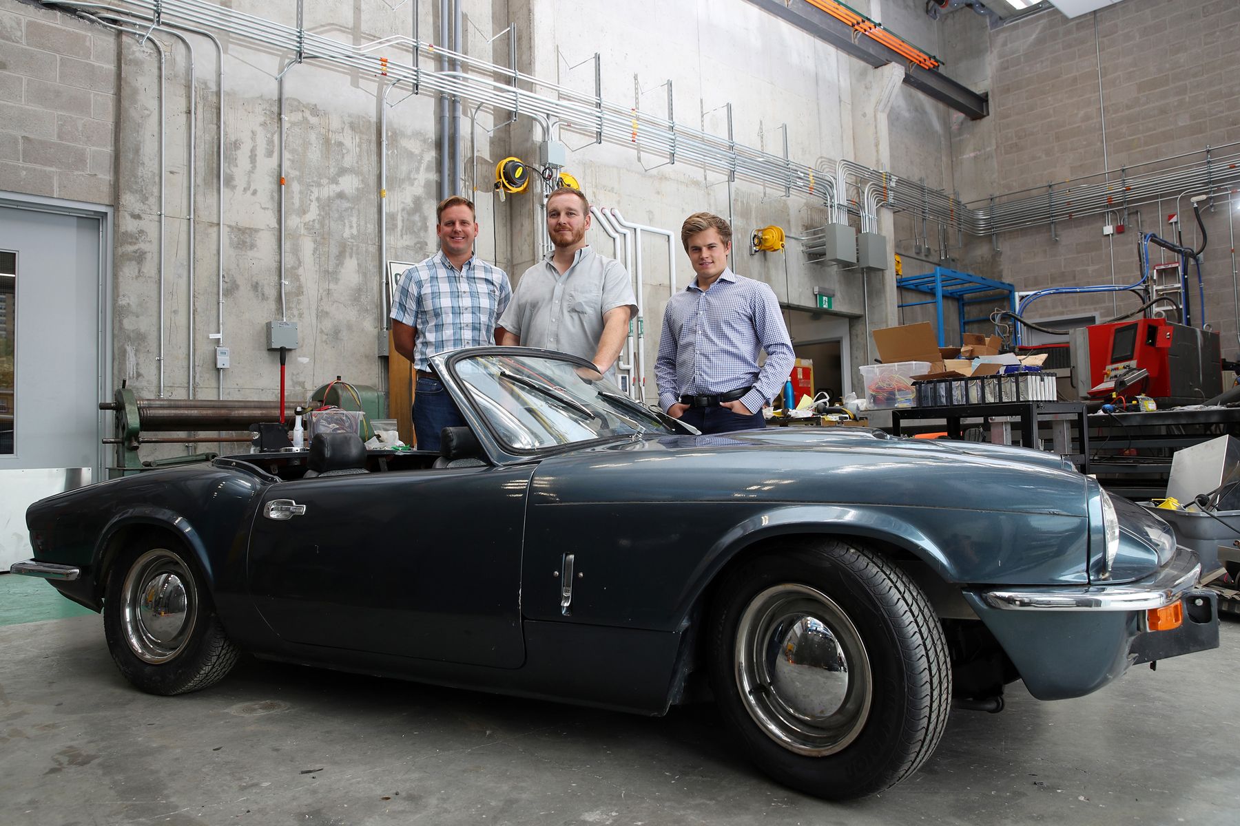 This Dalhousie University research engineer turned his 1971 Triumph ...