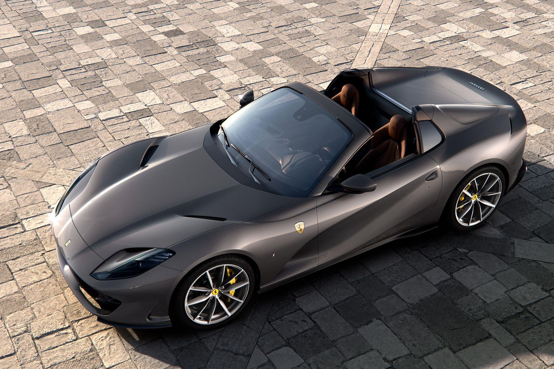 The Ferrari 812 GTS is the world's most powerful convertible Driving