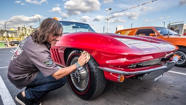Billy Lamprou and his 1966 Corvette