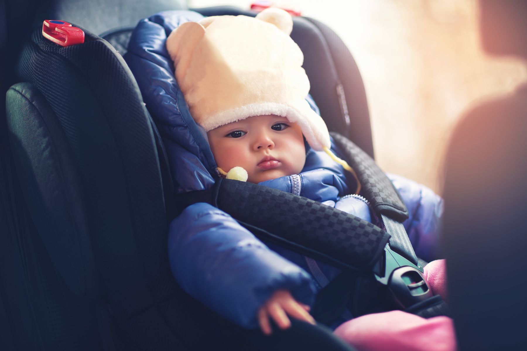 Bundle your kids up for winter, but not in their car seats