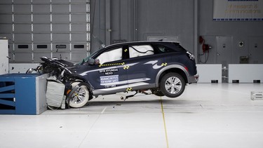 2019 Hyundai Nexo Fuel cell crash test