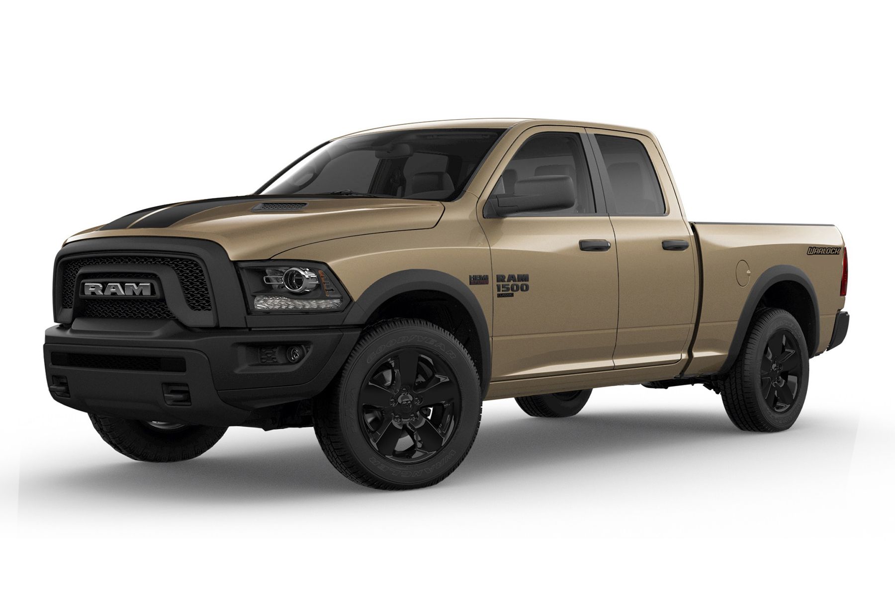 The Ram 1500 Classic Warlock gets a new Mojave Sand Package Driving