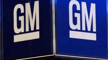The corporate logo for the General Motors Corporation.