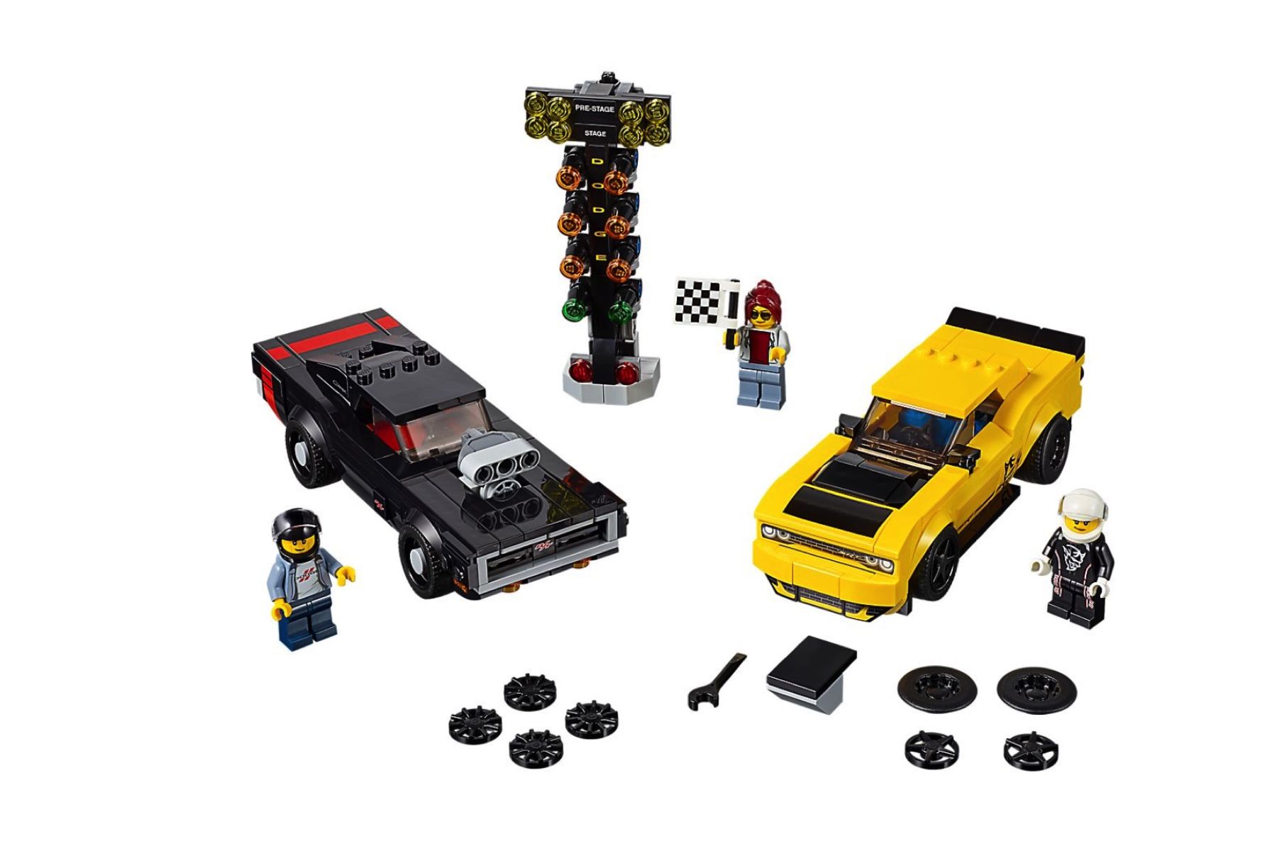 Dodge demon lego store kit