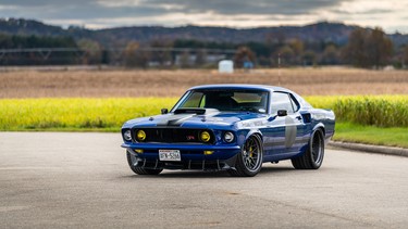 The 700-hp, race-themed  Mustang called UNKL7 was commissioned by a buyer in honor of his uncle.