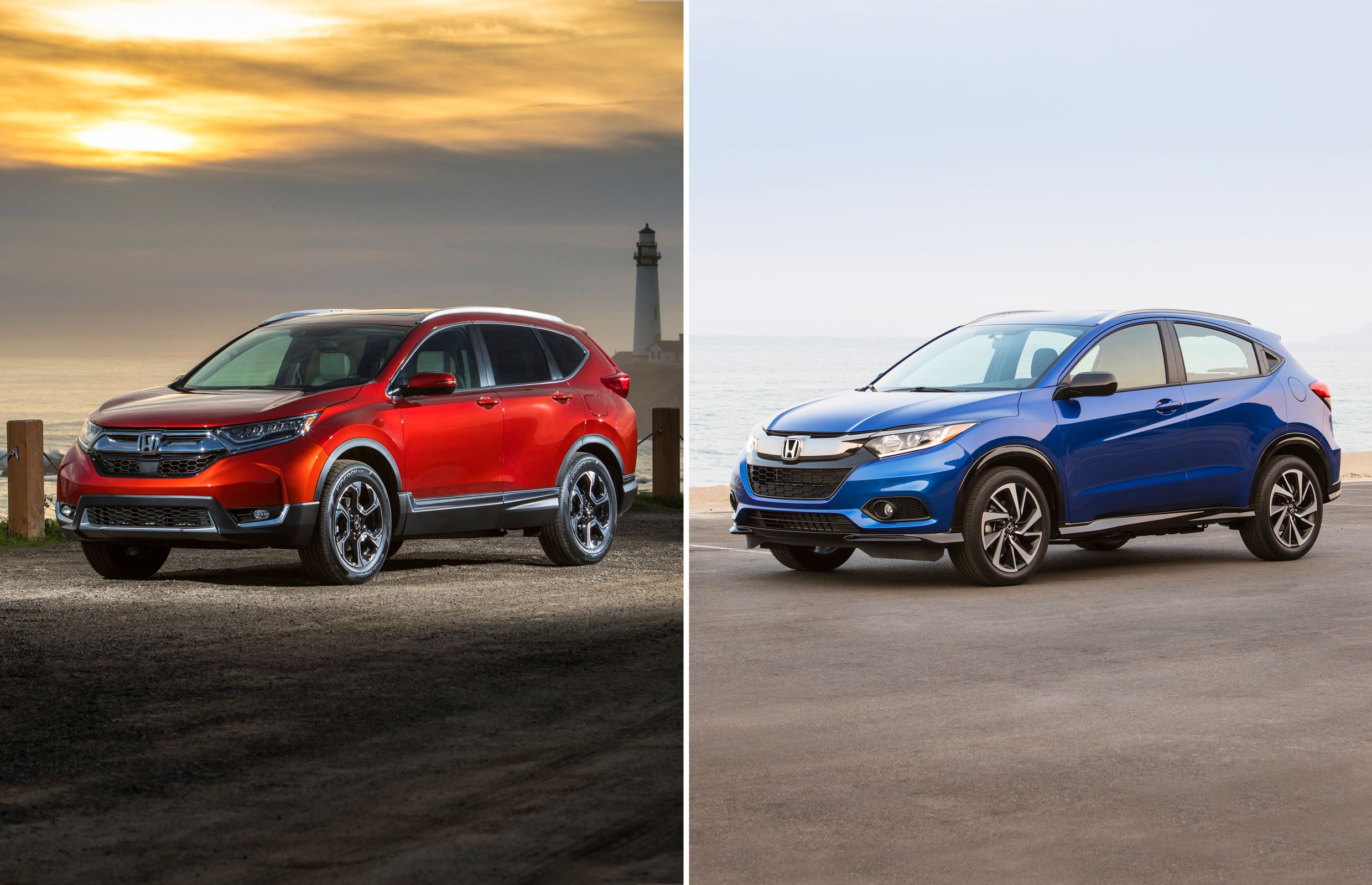 Honda HRV vs. CRV Which is the best small SUV for you? Driving