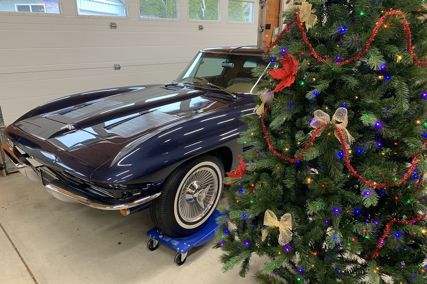 The Holy Grail of classic Corvettes came with the Christmas tree Driving