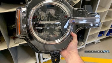 2021 Bronco headlight