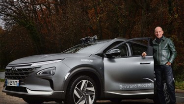 Hyundai Nexo sets hydrogen fuel-cell distance record
