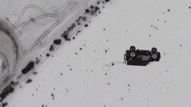 Russian YouTuber drops AMG G63 from helicopter