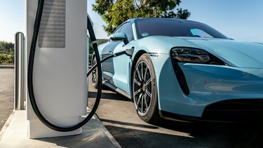 Porsche Taycan Charging