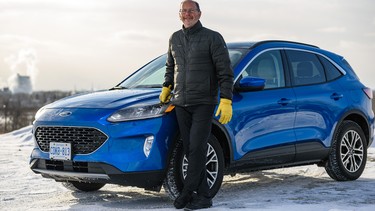 Louis Stack with a 2020 Ford Escape SEL.