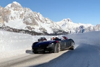 This Ferrari Monza SP2 has snow problem drifting in winter