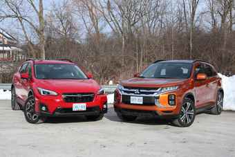 SUV Comparison: 2020 Mitsubishi RVR vs. 2020 Subaru Crosstrek | Driving