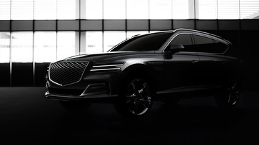 The first images of the first Genesis SUV, the GV80 - 2