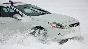 Volvo winter driving