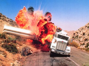 Licence to Kill Truck Stunt