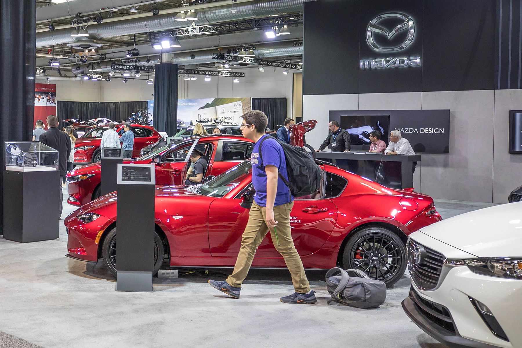 2020 Calgary International Auto and Truck Show at Stampede Park Driving