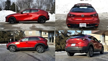 car comparison, Mazda3 Sport, Mazda CX-30