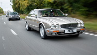 Jaguar XJ convoy