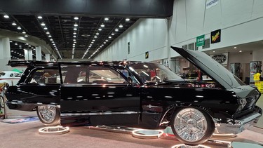 The 2020 Ridler award winner, "Impressive," a 1963 Chevrolet wagon