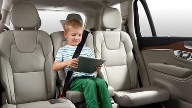 Be sure you can reach to buckle your children in.