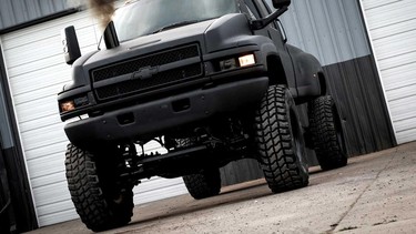 A Chevrolet Kodiak modified by the "Diesel Brothers"