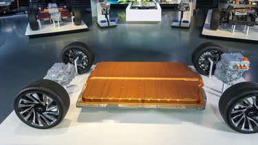The Ultium system includes a dedicated EV platform with proprietary battery and drive systems for FWD, RWD, or AWD.